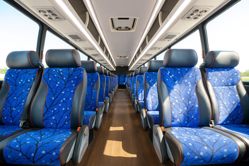 Mount Prospect Charter Bus Inside
